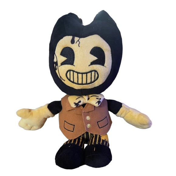 Bendy and the Ink Machine Dark Revival Cartoon Bendy Plush Doll Phat Mojo - Picture 1 of 5